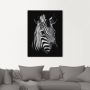 Artland Artprint Zebra als artprint op linnen poster muursticker in verschillende maten - Thumbnail 3