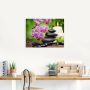 Artland Artprint Zen basaltstenen en bamboe op hout als artprint van aluminium artprint voor buiten artprint op linnen poster muursticker - Thumbnail 2