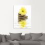 Artland Artprint Zen Spa stenen met bloemen II als artprint van aluminium artprint voor buiten artprint op linnen poster in verschillende maten. maten - Thumbnail 2