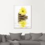 Artland Artprint Zen Spa stenen met bloemen II als artprint van aluminium artprint voor buiten artprint op linnen poster in verschillende maten. maten - Thumbnail 2