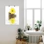 Artland Artprint Zen Spa stenen met bloemen II als artprint van aluminium artprint voor buiten artprint op linnen poster in verschillende maten. maten - Thumbnail 4