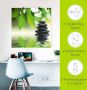 Artland Artprint Zen steenpiramide op wateroppervlak als artprint op linnen poster muursticker in verschillende maten - Thumbnail 5