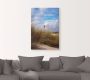 Artland Artprint Zomerimpressie vuurtoren Amrum als artprint op linnen poster in verschillende formaten maten - Thumbnail 2