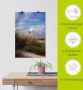 Artland Artprint Zomerimpressie vuurtoren Amrum als artprint op linnen poster in verschillende formaten maten - Thumbnail 5