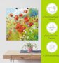 Artland Artprint Zomerweide met klaprozen als artprint van aluminium artprint voor buiten artprint op linnen poster in verschillende maten. maten - Thumbnail 6