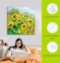 Artland Artprint Zomerweide met zonnebloemen als artprint van aluminium artprint voor buiten artprint op linnen poster muursticker - Thumbnail 6