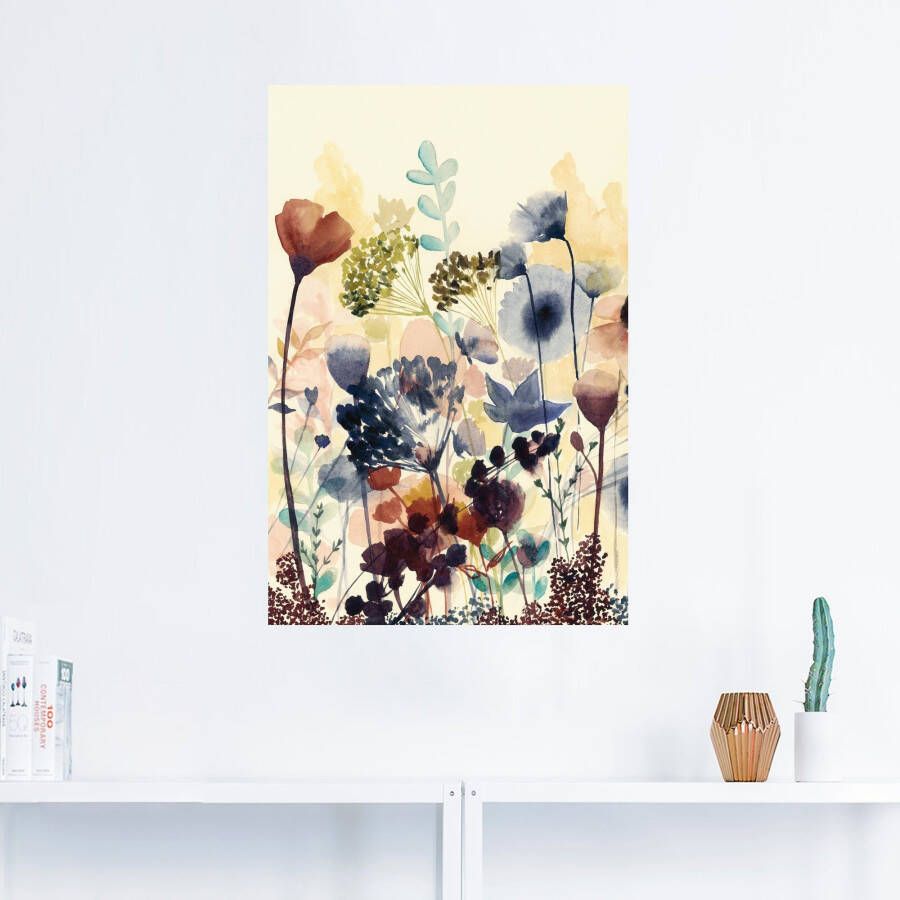 Artland Artprint Zongedroogde bloemen I als artprint van aluminium artprint voor buiten artprint op linnen poster muursticker