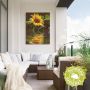 Artland Artprint Zonnebloem als artprint van aluminium artprint voor buiten artprint op linnen poster muursticker - Thumbnail 2