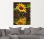 Artland Artprint Zonnebloem als artprint van aluminium artprint voor buiten artprint op linnen poster muursticker - Thumbnail 4