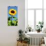 Artland Artprint Zonnebloem als artprint van aluminium artprint voor buiten artprint op linnen poster in verschillende maten. maten - Thumbnail 2