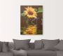 Artland Artprint Zonnebloem als artprint van aluminium artprint voor buiten artprint op linnen poster muursticker - Thumbnail 2