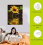 Artland Artprint Zonnebloem als artprint van aluminium artprint voor buiten artprint op linnen poster muursticker - Thumbnail 5