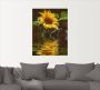 Artland Artprint Zonnebloem als artprint van aluminium artprint voor buiten artprint op linnen poster muursticker - Thumbnail 2