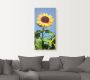 Artland Artprint Zonnebloem als artprint van aluminium artprint voor buiten artprint op linnen poster in verschillende maten. maten - Thumbnail 2