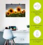 Artland Artprint Zonnebloemen II als artprint op linnen poster in verschillende formaten maten - Thumbnail 4