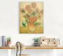 Artland Artprint op linnen Zonnebloemen gespannen op een spieraam - Thumbnail 2