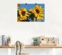 Artland Artprint op linnen Zonnebloemen gespannen op een spieraam - Thumbnail 2