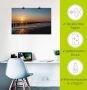 Artland Artprint Zonsondergang aan de Oostzee eiland Poel als artprint van aluminium artprint voor buiten poster in diverse formaten - Thumbnail 5