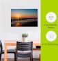 Artland Artprint Zonsondergang aan de Oostzee eiland Poel als artprint van aluminium artprint voor buiten poster in diverse formaten - Thumbnail 6