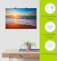 Artland Artprint Zonsondergang en de zee als artprint van aluminium artprint voor buiten artprint op linnen poster in verschillende maten. maten - Thumbnail 6