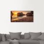 Artland Artprint Zonsondergang en strand als artprint van aluminium artprint voor buiten artprint op linnen poster muursticker - Thumbnail 4