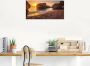 Artland Artprint Zonsondergang en strand als artprint van aluminium artprint voor buiten artprint op linnen poster muursticker - Thumbnail 4