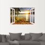 Artland Artprint Zonsondergang in Algonquin park als artprint op linnen poster muursticker in verschillende maten - Thumbnail 3