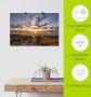 Artland Artprint Zonsondergang op Sylt als artprint op linnen poster in verschillende formaten maten - Thumbnail 6