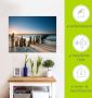 Artland Artprint Zonsondergang strand golfbreker als artprint van aluminium artprint voor buiten artprint op linnen poster muursticker - Thumbnail 6