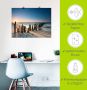 Artland Artprint Zonsondergang strand golfbreker als artprint van aluminium artprint voor buiten artprint op linnen poster muursticker - Thumbnail 5