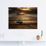 Artland Artprint Zonsopkomst aan de Zwarte Zee als artprint op linnen poster muursticker in verschillende maten - Thumbnail 2