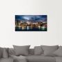 Artland Artprint Zonsopkomst boven Manhattan als artprint van aluminium artprint voor buiten artprint op linnen in verschillende maten - Thumbnail 3