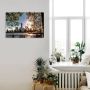 Artland Artprint Zonsopkomst boven New York als artprint van aluminium artprint voor buiten artprint op linnen poster muursticker - Thumbnail 3