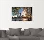 Artland Artprint Zonsopkomst boven New York als artprint van aluminium artprint voor buiten artprint op linnen poster muursticker - Thumbnail 3