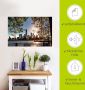 Artland Artprint Zonsopkomst boven New York als artprint van aluminium artprint voor buiten artprint op linnen poster muursticker - Thumbnail 4