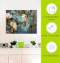 Artland Artprint Zwevende magnolia als artprint op linnen poster muursticker in verschillende maten - Thumbnail 4