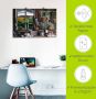 Artland Poster Rustieke boerenkeuken als artprint van aluminium artprint op linnen muursticker of poster in verschillende maten - Thumbnail 4