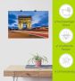 Artland Poster Parijs Triomfboog 's avonds als artprint van aluminium artprint op linnen muursticker of poster in verschillende maten - Thumbnail 5