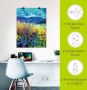 Artland Poster Blauwe wilde bloemen als artprint van aluminium artprint op linnen muursticker of poster in verschillende maten - Thumbnail 3