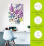 Artland Poster Bos bloemen III als artprint van aluminium artprint op linnen muursticker of poster in verschillende maten - Thumbnail 4