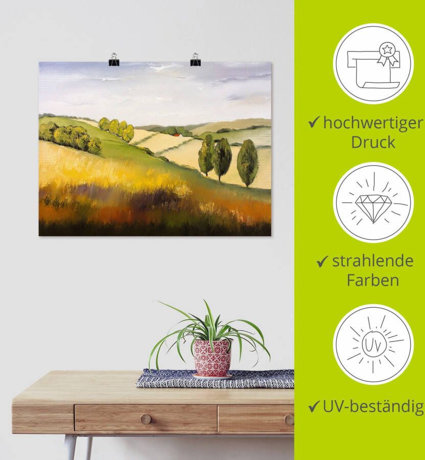 Artland Poster Cotswold II als artprint op linnen muursticker of poster in verschillende maten