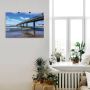 Artland Poster De pier in Zingst in de winter als artprint van aluminium artprint op linnen muursticker of poster in verschillende maten - Thumbnail 3