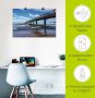 Artland Poster De pier in Zingst in de winter als artprint van aluminium artprint op linnen muursticker of poster in verschillende maten - Thumbnail 4