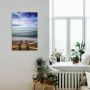 Artland Poster Houten pier aan zee als artprint van aluminium artprint op linnen muursticker of poster in verschillende maten - Thumbnail 3