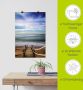 Artland Poster Houten pier aan zee als artprint van aluminium artprint op linnen muursticker of poster in verschillende maten - Thumbnail 5