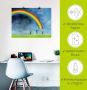 Artland Poster Regenboog schilderen als artprint op linnen muursticker of poster in verschillende maten - Thumbnail 4