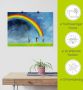 Artland Poster Regenboog schilderen als artprint op linnen muursticker of poster in verschillende maten - Thumbnail 5