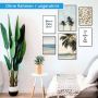 Artland Poster Strandleven onder palmen Poster artprint wandposter (6 stuks) - Thumbnail 2