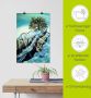 Artland Poster Stroom van het leven als artprint van aluminium artprint op linnen muursticker of poster in verschillende maten - Thumbnail 5