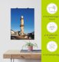 Artland Poster Vuurtoren met Teepott in Warnemünde als artprint van aluminium artprint op linnen muursticker of poster in verschillende maten - Thumbnail 5